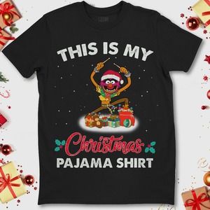 Animal Muppets Santa Costume This Is My Christmas Pajama Shirt Unisex T-Shirt